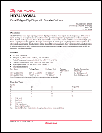 Click here to download HD74LVC534FPEL Datasheet