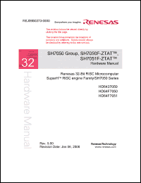 Click here to download SH7050F-ZTAT Datasheet