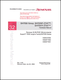 Click here to download SH7051F-ZTAT Datasheet