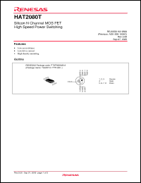 Click here to download HAT2080T Datasheet