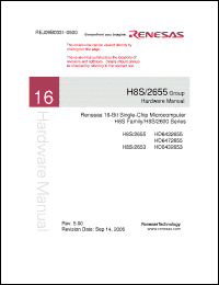 Click here to download HD6432653 Datasheet