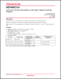 Click here to download HD74HC131RPEL Datasheet