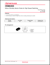 Click here to download HSM226S_06 Datasheet