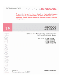 Click here to download HD6413008VF Datasheet