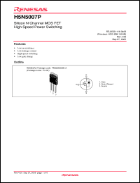 Click here to download H5N5007P Datasheet