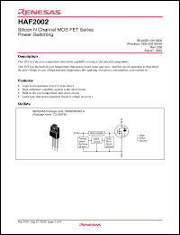 Click here to download HAF2002-90 Datasheet