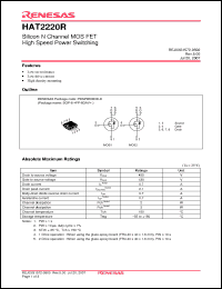 Click here to download HAT2220R Datasheet