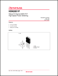 Click here to download H5N2801P Datasheet