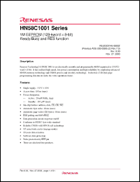 Click here to download HN58C1001FP-15E Datasheet