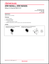 Click here to download 2SK1623STL-E Datasheet