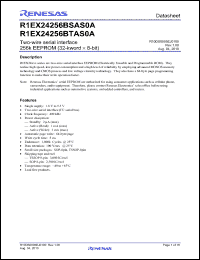 Click here to download R1EX24256BSAS0A Datasheet