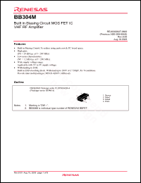 Click here to download BB304MDW-TL-E Datasheet