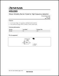 Click here to download HSU285 Datasheet