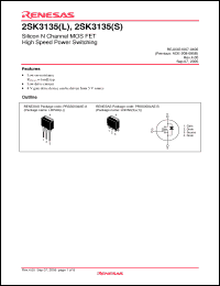 Click here to download 2SK3135L-E Datasheet
