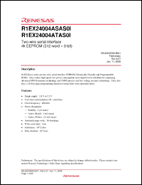 Click here to download R1EX24004ASAS0I Datasheet