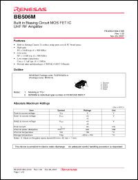 Click here to download BB506MFS-TL-E Datasheet