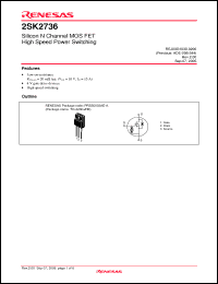 Click here to download 2SK2736-E Datasheet