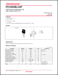 Click here to download FS100KMJ-03F-A8 Datasheet
