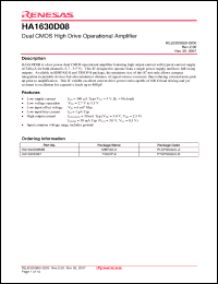 Click here to download HA1630D08 Datasheet