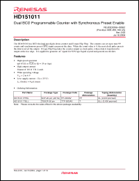 Click here to download HD151011FPEL Datasheet