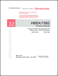 Click here to download H8SX1582 Datasheet