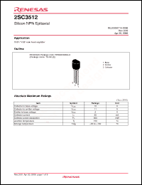 Click here to download 2SC3512TZ-E Datasheet