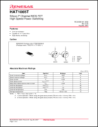 Click here to download HAT1065T Datasheet