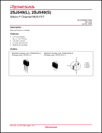 Click here to download 2SJ549STL-E Datasheet