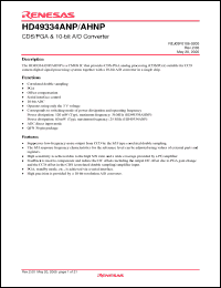 Click here to download HD49334ANP Datasheet