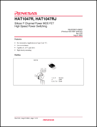 Click here to download HAT1047RJ Datasheet