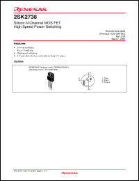 Click here to download 2SK2738-E Datasheet
