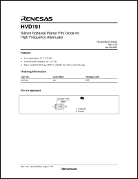 Click here to download HVD191 Datasheet