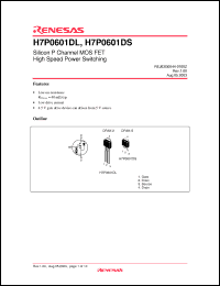 Click here to download H7P0601DL Datasheet