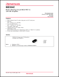 Click here to download BB304CDW-TL-E Datasheet