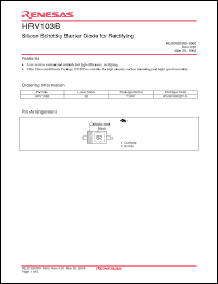 Click here to download HRV103B_08 Datasheet