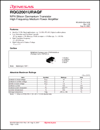 Click here to download RQG2001URAQF Datasheet