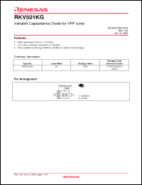 Click here to download RKV501KG Datasheet