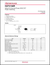 Click here to download HAT2198R-EL-E Datasheet