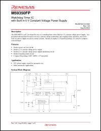 Click here to download M59350FP Datasheet