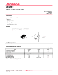 Click here to download 2SJ451ZK-TR-E Datasheet