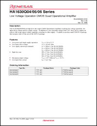 Click here to download HA1630Q06T Datasheet