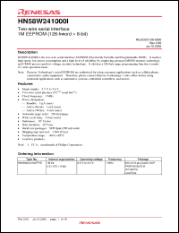 Click here to download HN58W241000FPIE Datasheet