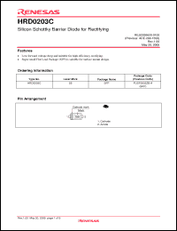 Click here to download HRD0203C_1 Datasheet