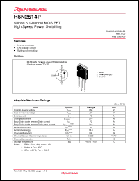 Click here to download H5N2514P Datasheet