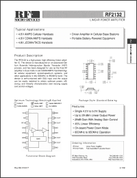 Click here to download RF2132 Datasheet
