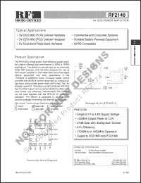 Click here to download RF2140 Datasheet
