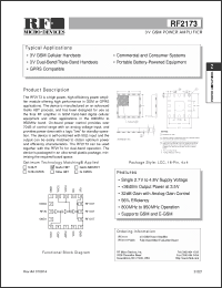 Click here to download RF2173PCBA Datasheet