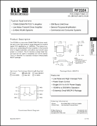 Click here to download RF2324 Datasheet
