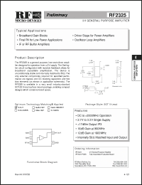 Click here to download RF2325PCBA Datasheet