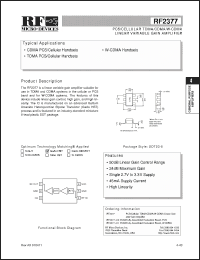 Click here to download RF2377 Datasheet